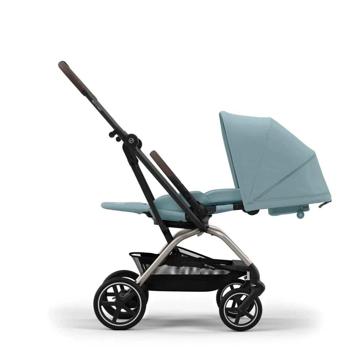 Travel System Eezy S Twist Plus Stormy Blue + Aton B2 + Base OPH Cybex