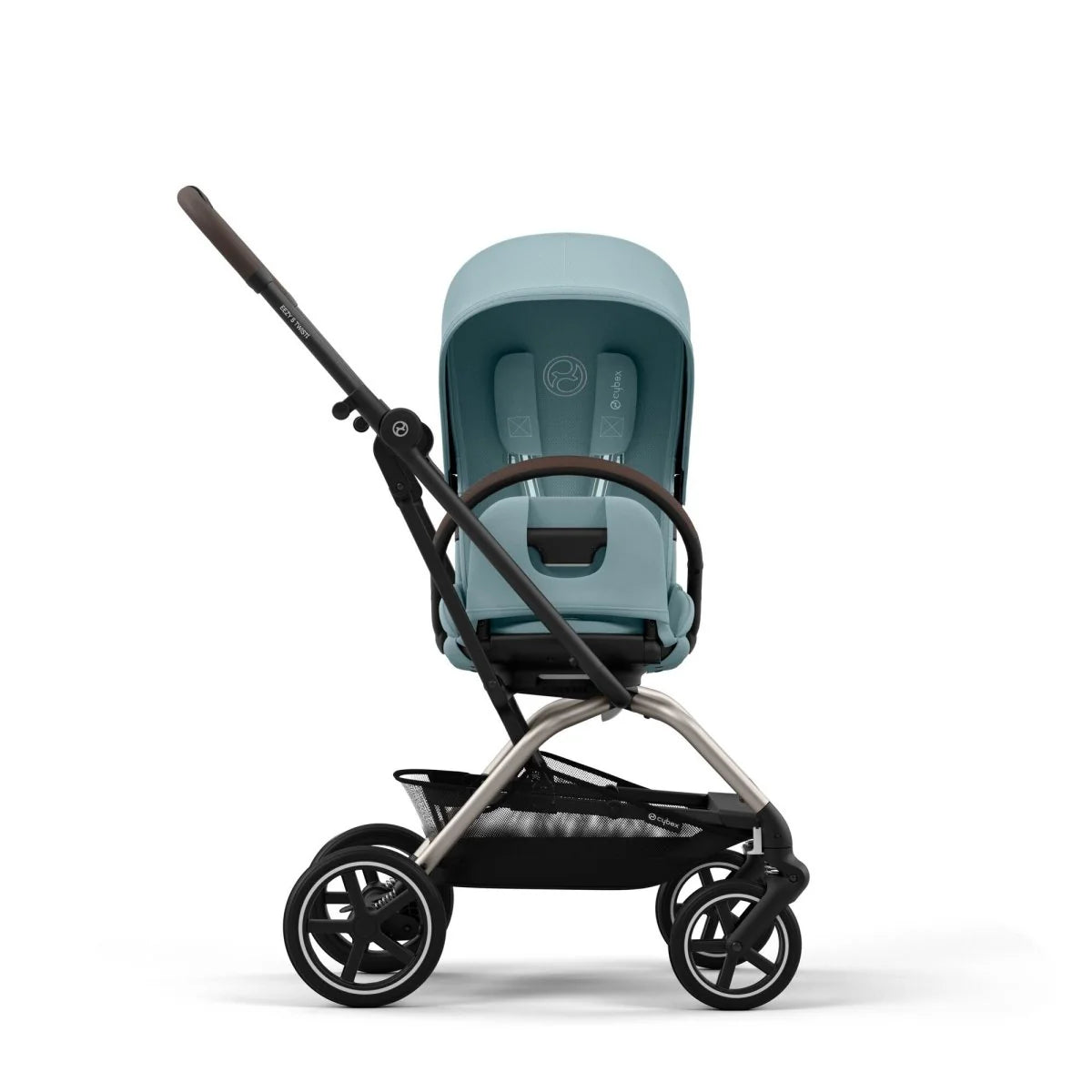 Travel System Eezy S Twist Plus Stormy Blue + Aton B2 + Base OPH Cybex