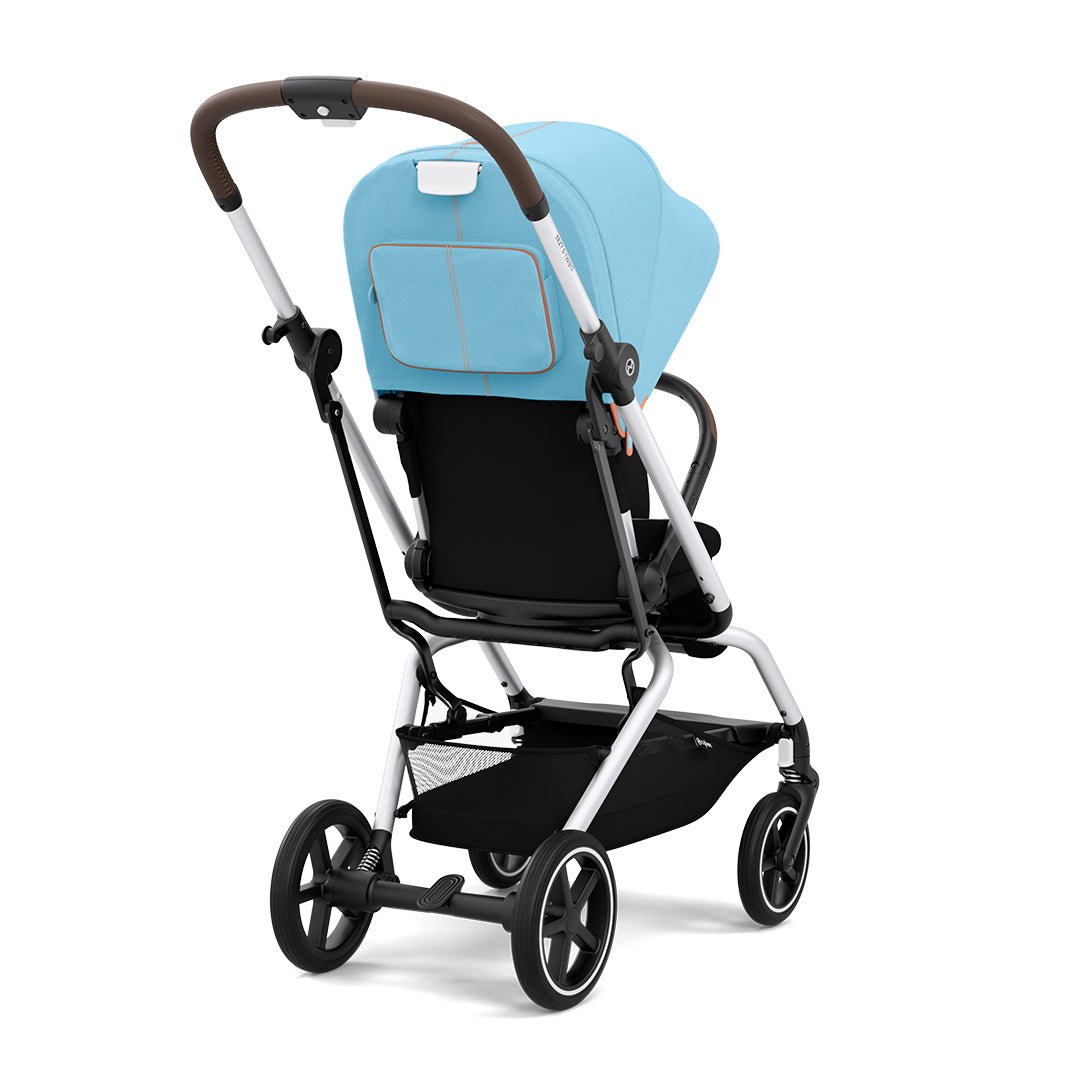 Travel System Eezy S Twist Plus Beach Blue + Aton S2 + Base Cybex