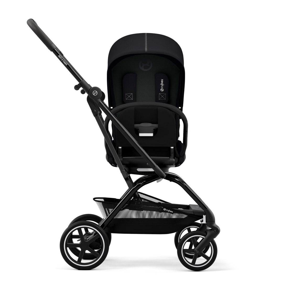 Travel System Eezy S Twist Plus Moon Black + Aton S2 + Base Cybex