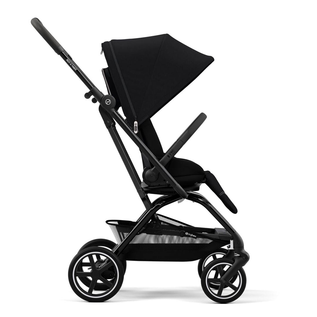 Travel System Eezy S Twist Plus Moon Black + Aton S2 + Base Cybex