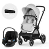 Travel System EOS BLK 2 en 1 + Aton G + Base Lava Grey Cybex