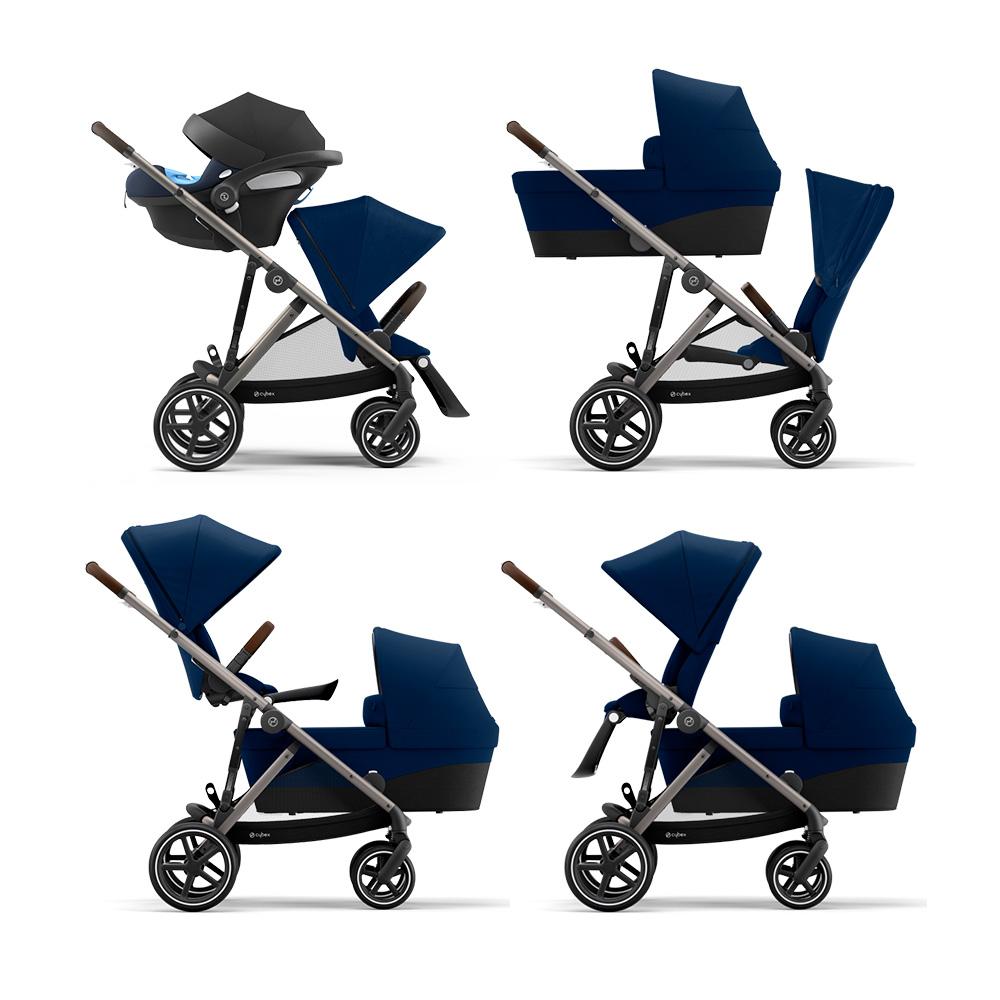 Travel System Gazelle S + Aton G + Base Sky Blue Light Cybex