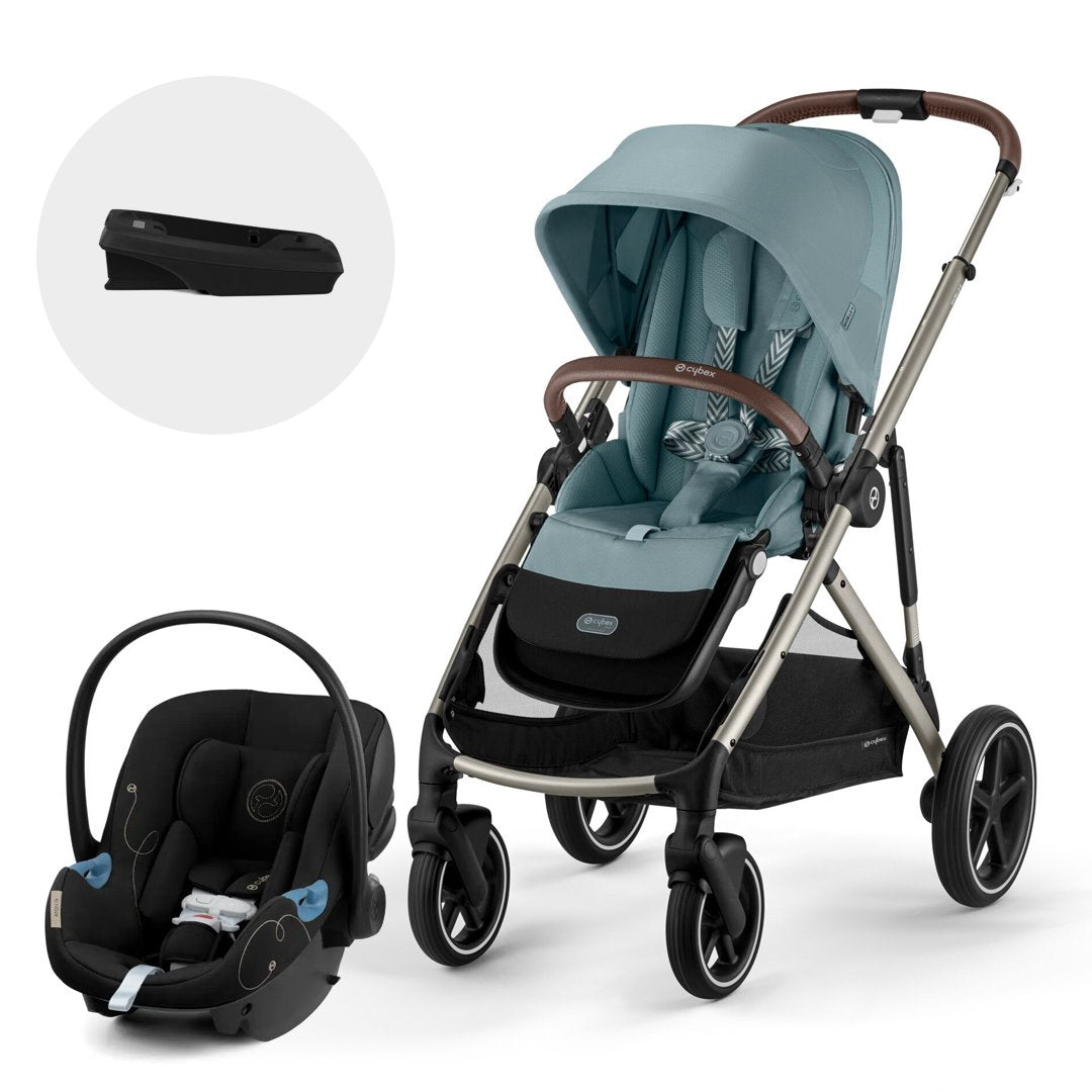 Travel System Gazelle S + Aton G + Base Sky Blue Light Cybex