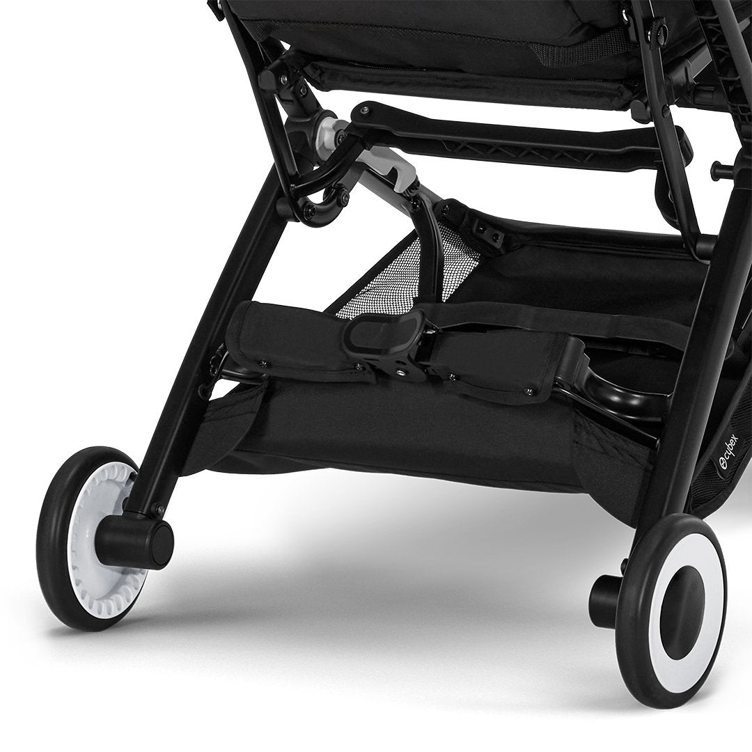 Travel System Coche Libelle + Silla Huevito Aton S2 + Base Moon Black Cybex