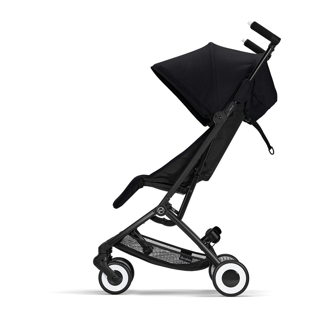 Travel System Coche Libelle + Silla Huevito Aton S2 + Base Moon Black Cybex