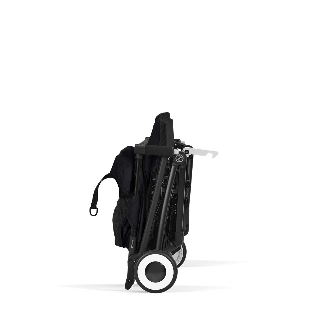 Travel System Coche Libelle + Silla Huevito Aton S2 + Base Moon Black Cybex