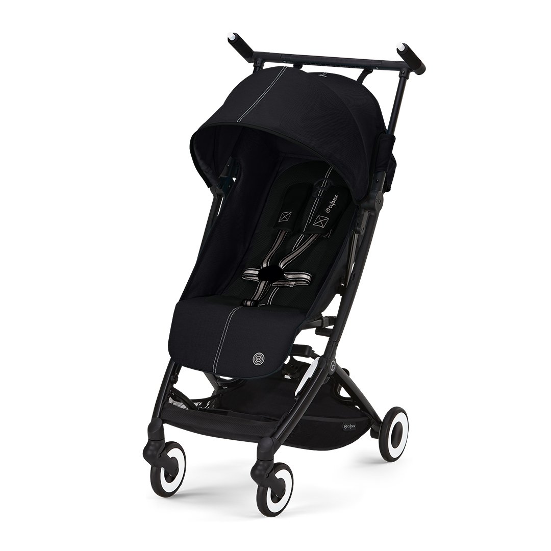 Travel System Coche Libelle + Silla Huevito Aton S2 + Base Moon Black Cybex