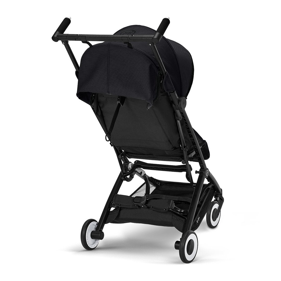 Travel System Coche Libelle + Silla Huevito Aton S2 + Base Moon Black Cybex