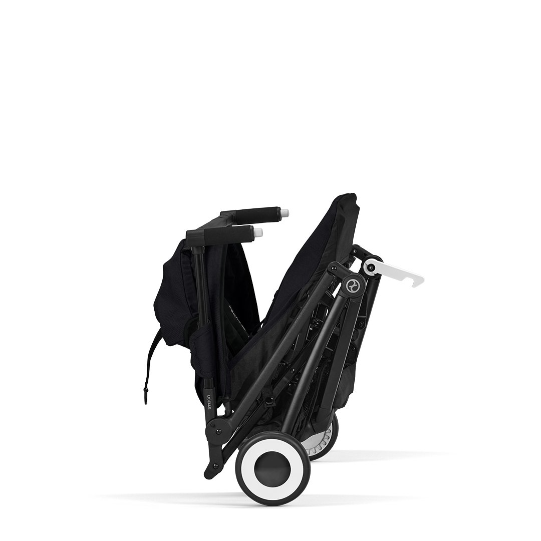 Travel System Coche Libelle + Silla Huevito Aton S2 + Base Moon Black Cybex