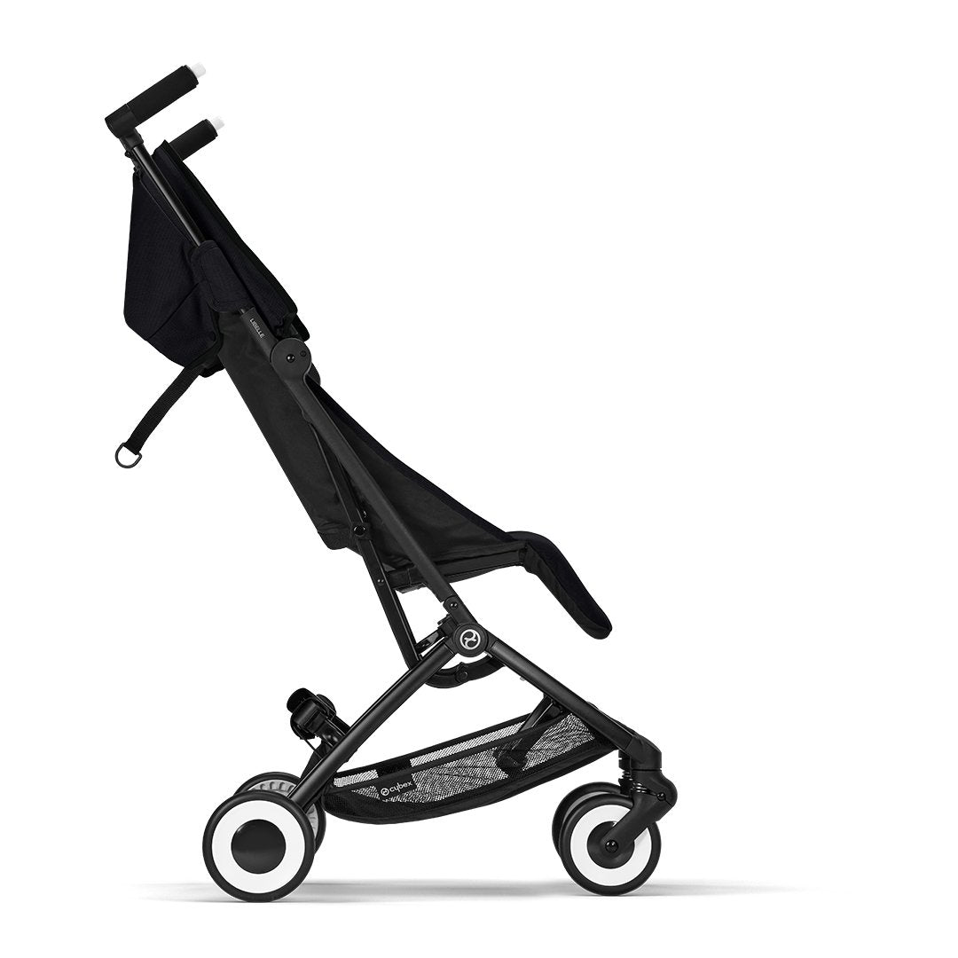Travel System Coche Libelle + Silla Huevito Aton S2 + Base Moon Black Cybex
