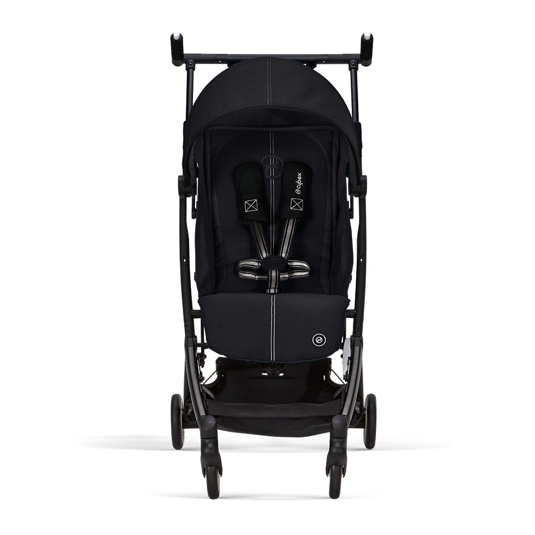 Travel System Coche Libelle + Silla Huevito Aton S2 + Base Moon Black Cybex