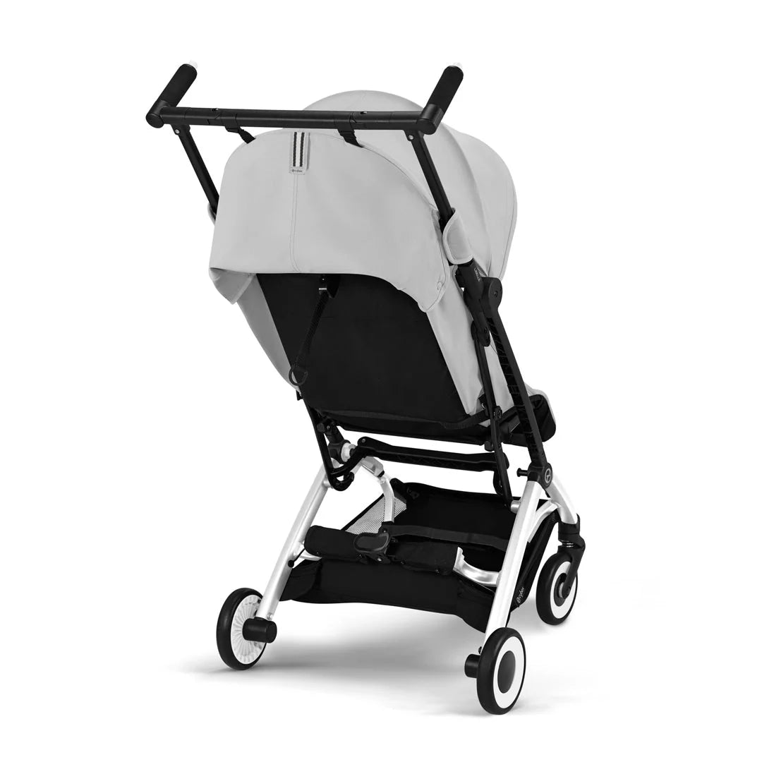 Travel System Coche Libelle + Silla Huevito Aton G + Base Silver Fog Grey Cybex