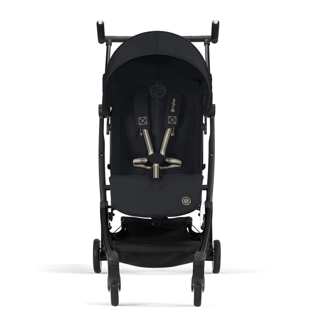 Travel System Coche Libelle + Silla Huevito Aton G + Base Black Magic Black Cybex