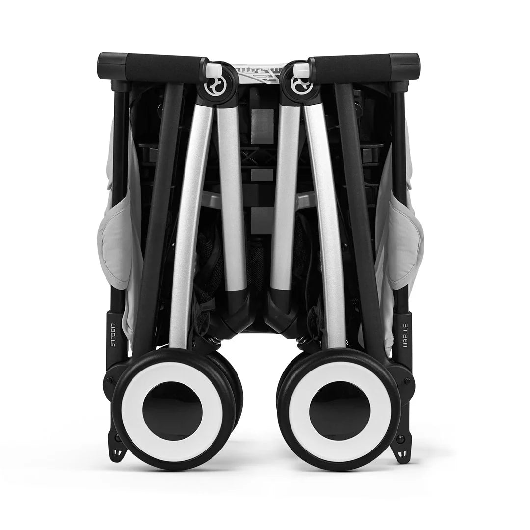 Travel System Coche Libelle + Silla Huevito Aton G + Base Silver Fog Grey Cybex