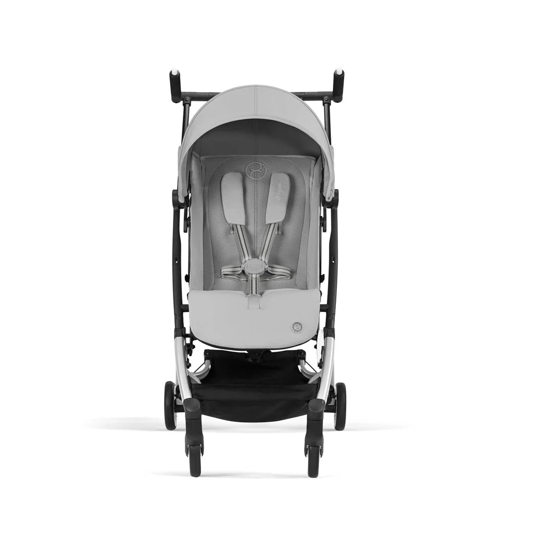 Travel System Coche Libelle + Silla Huevito Aton G + Base Silver Fog Grey Cybex