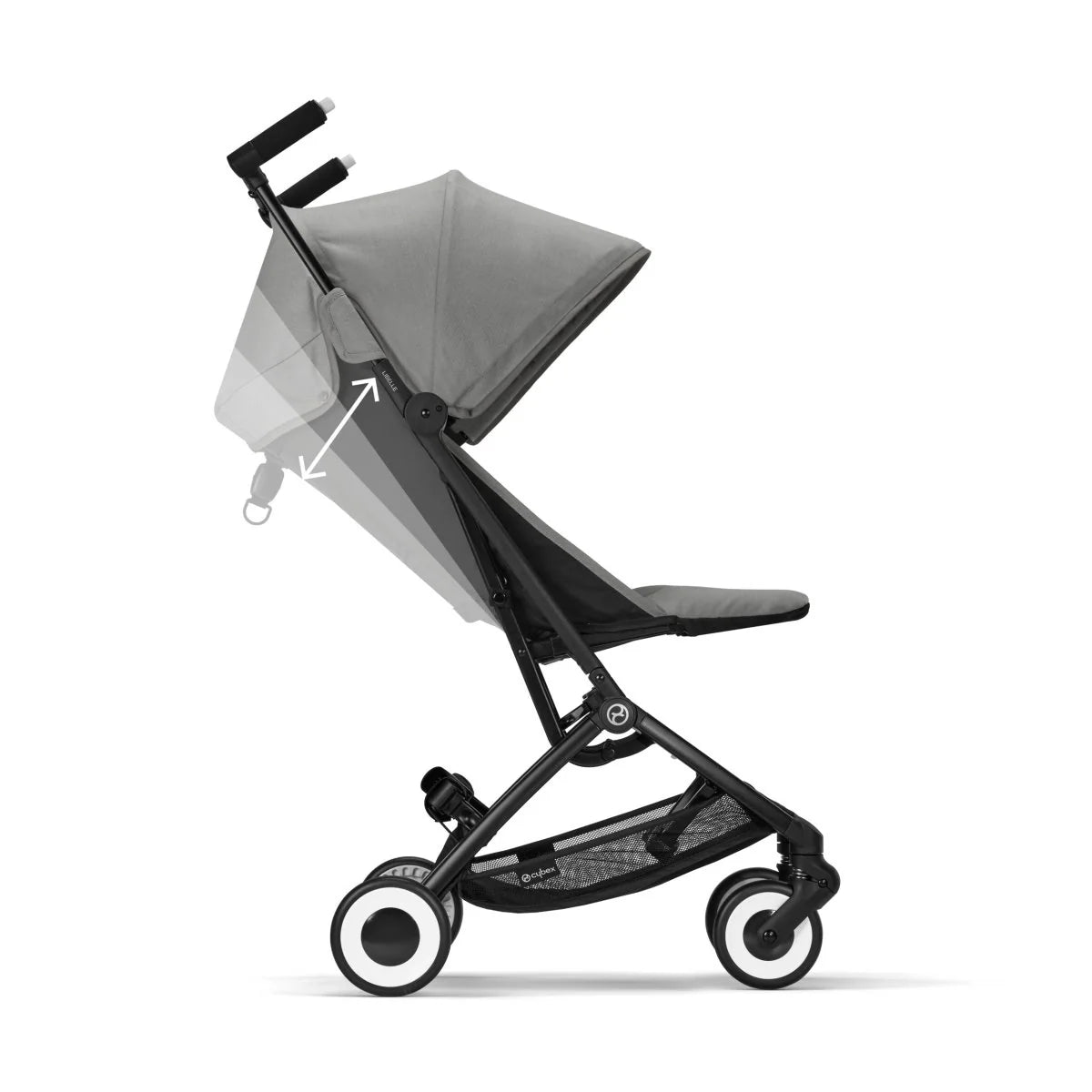 Travel System Coche Libelle + Silla Huevito Aton S2 SIN BASE Lava Grey (one box) Cybex