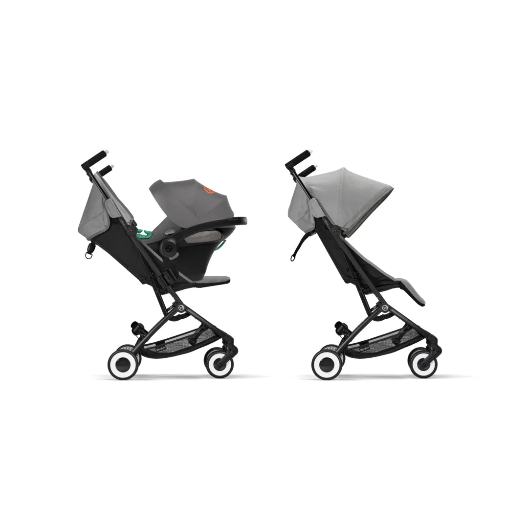 Travel System Coche Libelle + Silla Huevito Aton S2 SIN BASE Lava Grey (one box) Cybex