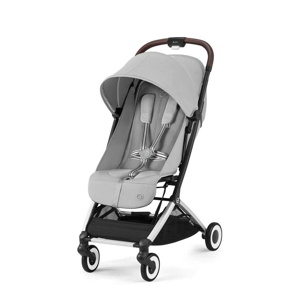 Travel System Orfeo + Aton S2 + Base Silver Fog Grey Cybex