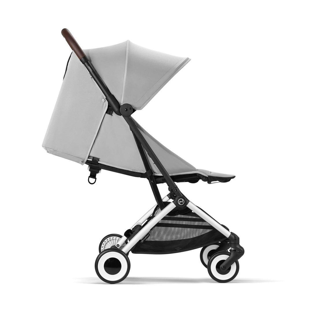 Travel System Orfeo + Aton S2 + Base Silver Fog Grey Cybex