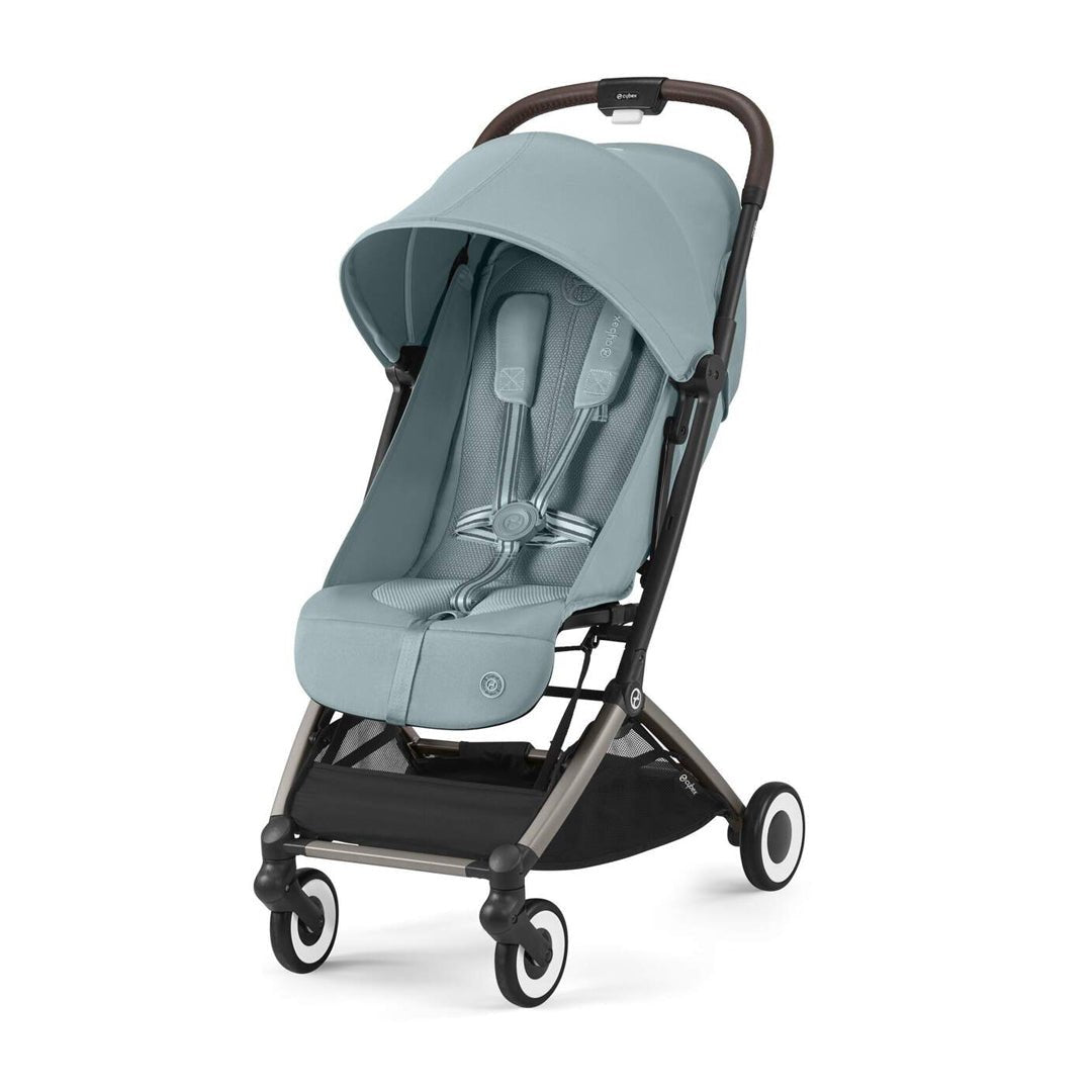 Travel System Orfeo + Aton S2 + Base Stormy Blue  Cybex