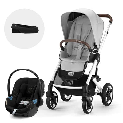 Travel System Talos S Lux 2.0 SLV + Aton G + Base Lava Grey Cybex