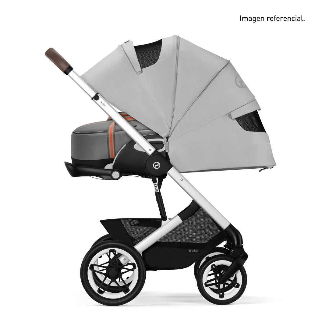 Travel System Talos S Lux 2.0 SLV + Aton S2 + Base Lava Grey Cybex