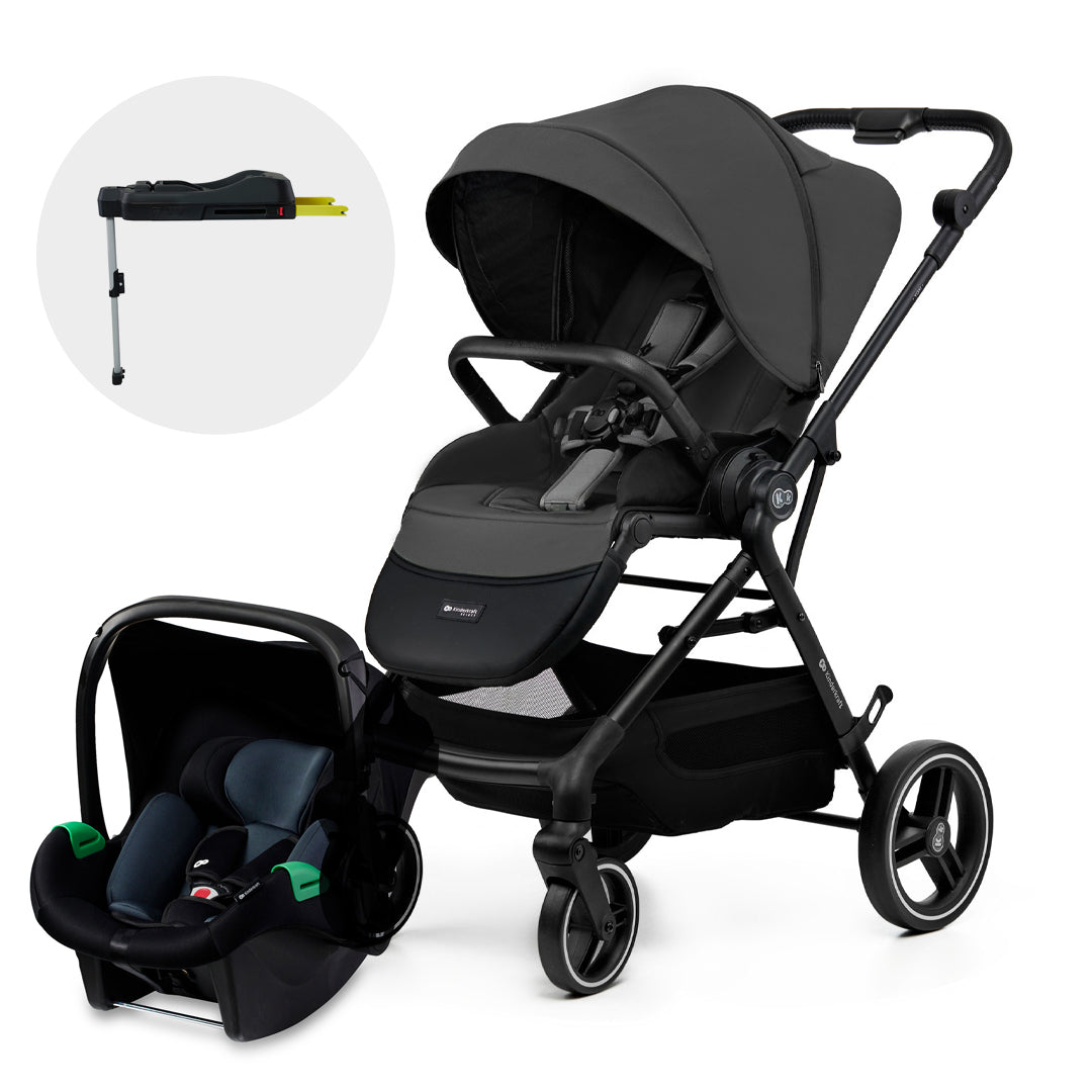 Travel System Yoxi 3 en 1 Gris Kinderkraft