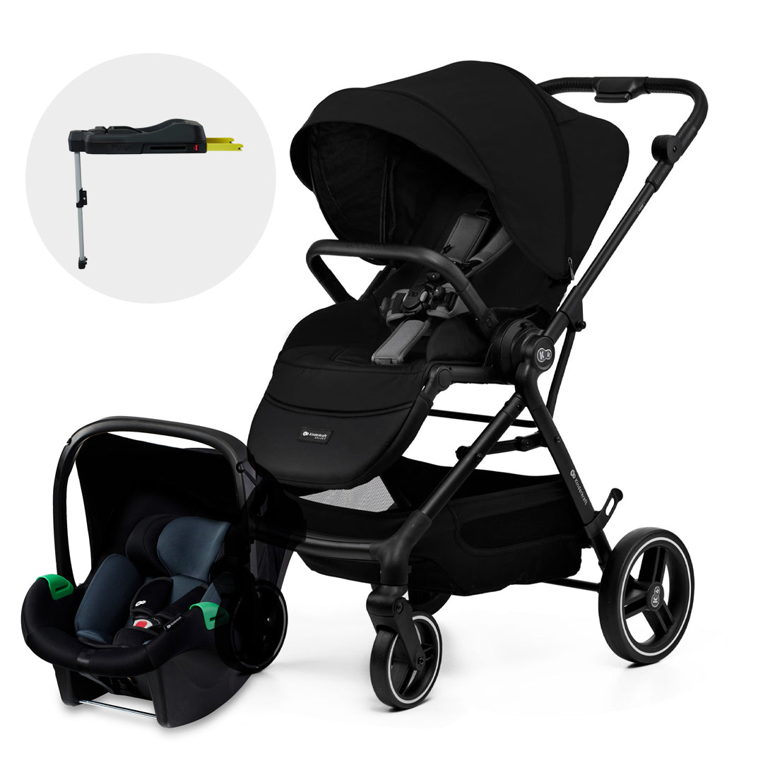 Travel System Yoxi 3 en 1 Negro Kinderkraft
