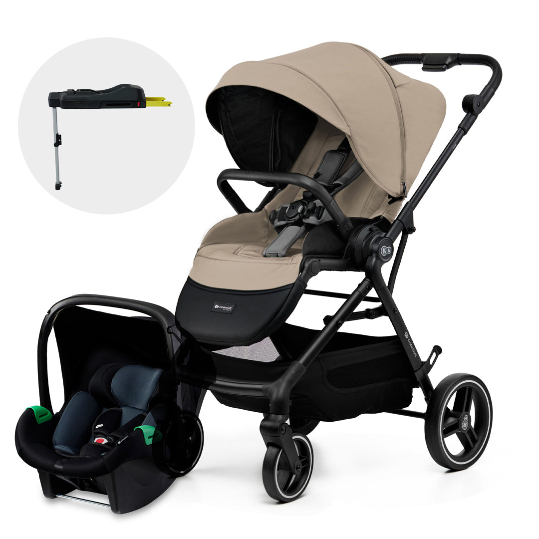 Travel System Yoxi 3 en 1 Beige Kinderkraft