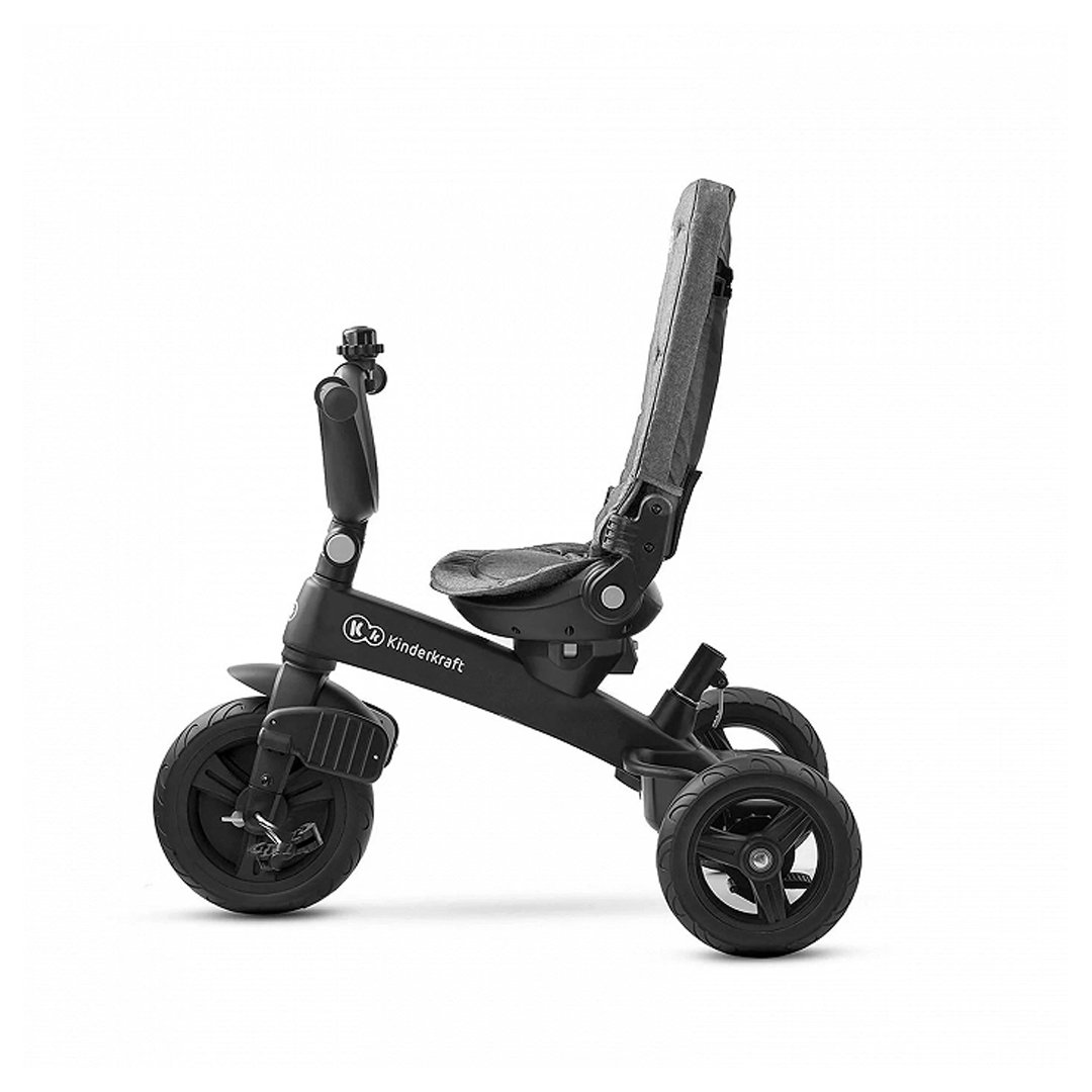 Triciclo 5 en 1 EASYTWIST 360° Platinum Grey KinderKraft