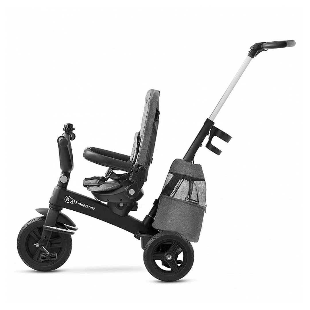 Triciclo 5 en 1 EASYTWIST 360° Platinum Grey KinderKraft