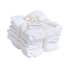 Tutos de muselina orgánica Mininor Blanco 8 uns Mininor