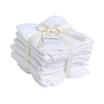 Tutos de muselina orgánica Mininor Blanco 8 uns Mininor