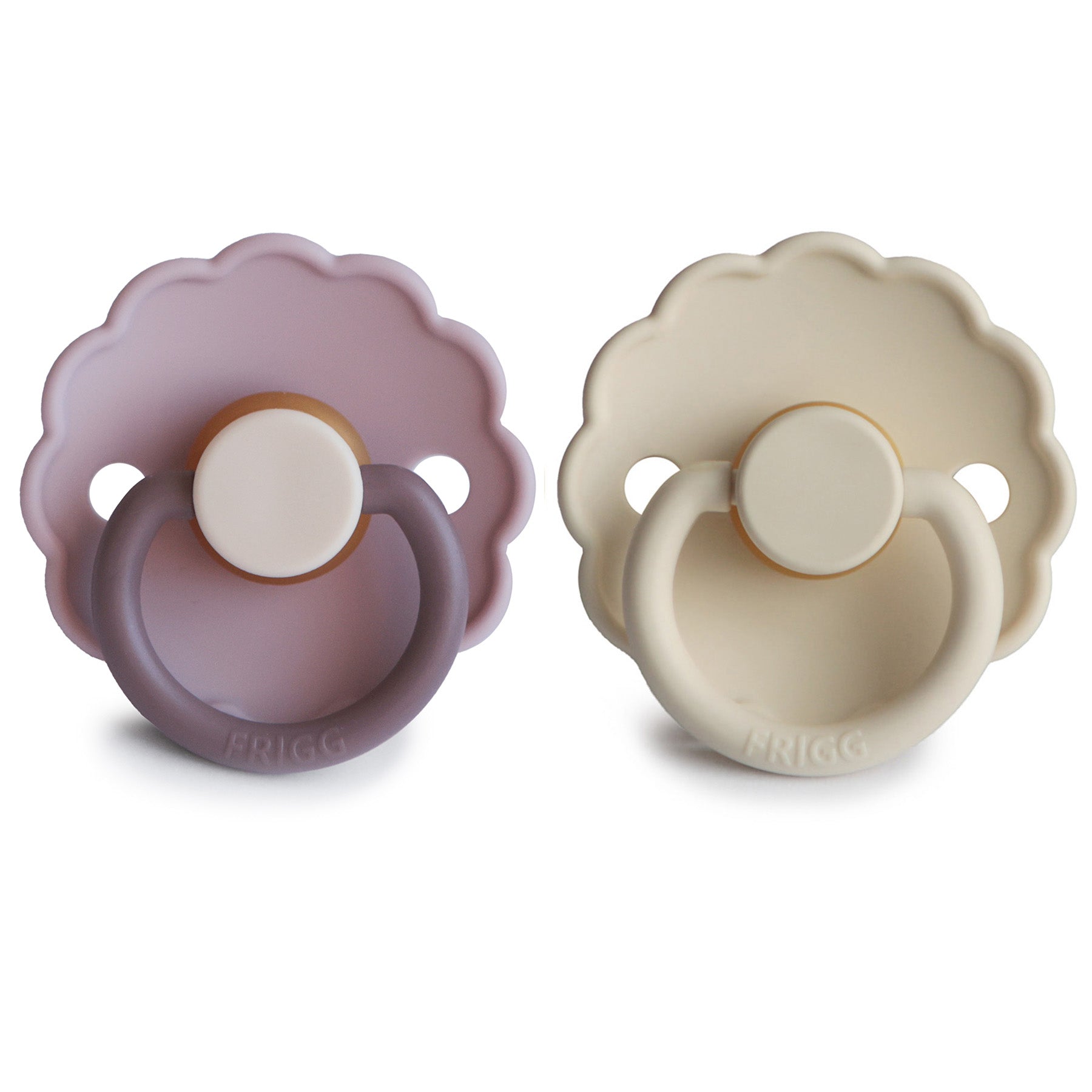 Pack de 2 Chupetes Frigg Cream/Lavender Talla 2 (6-18 meses)