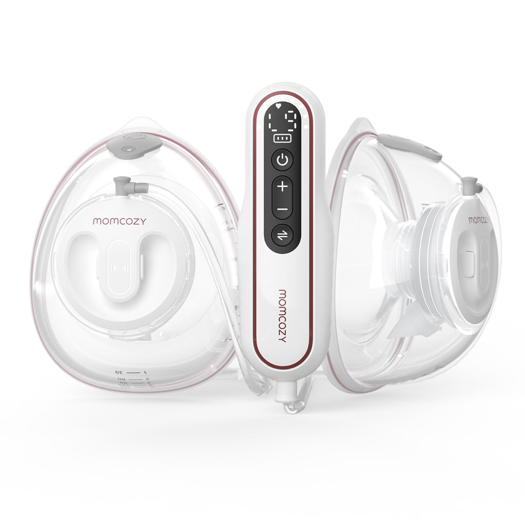 Extractor de leche materna Doble V2 Ultra ligero y potente Momcozy