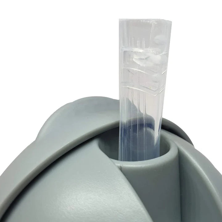 Vaso con bombilla Verde Mininor 220ml