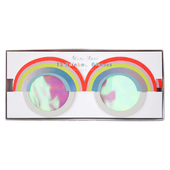 Lentes de papel Arcoíris Meri Meri