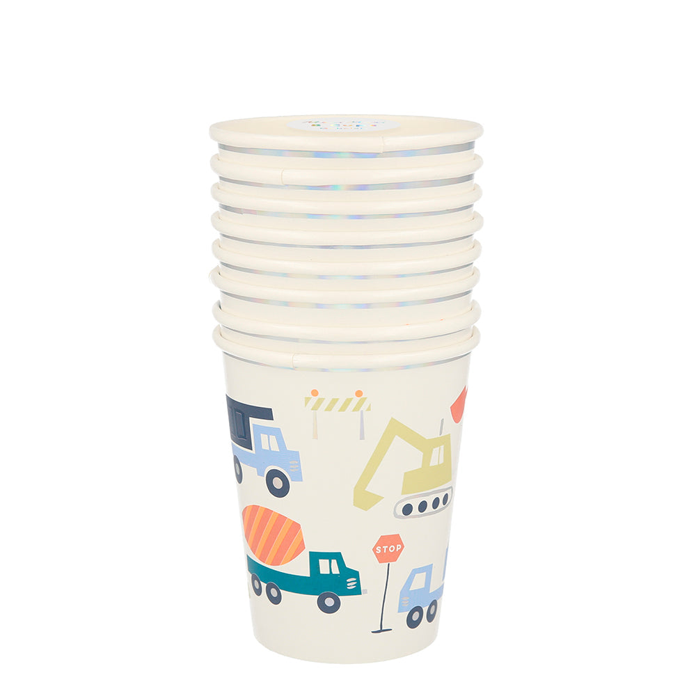 Vasos Construcción Meri Meri
