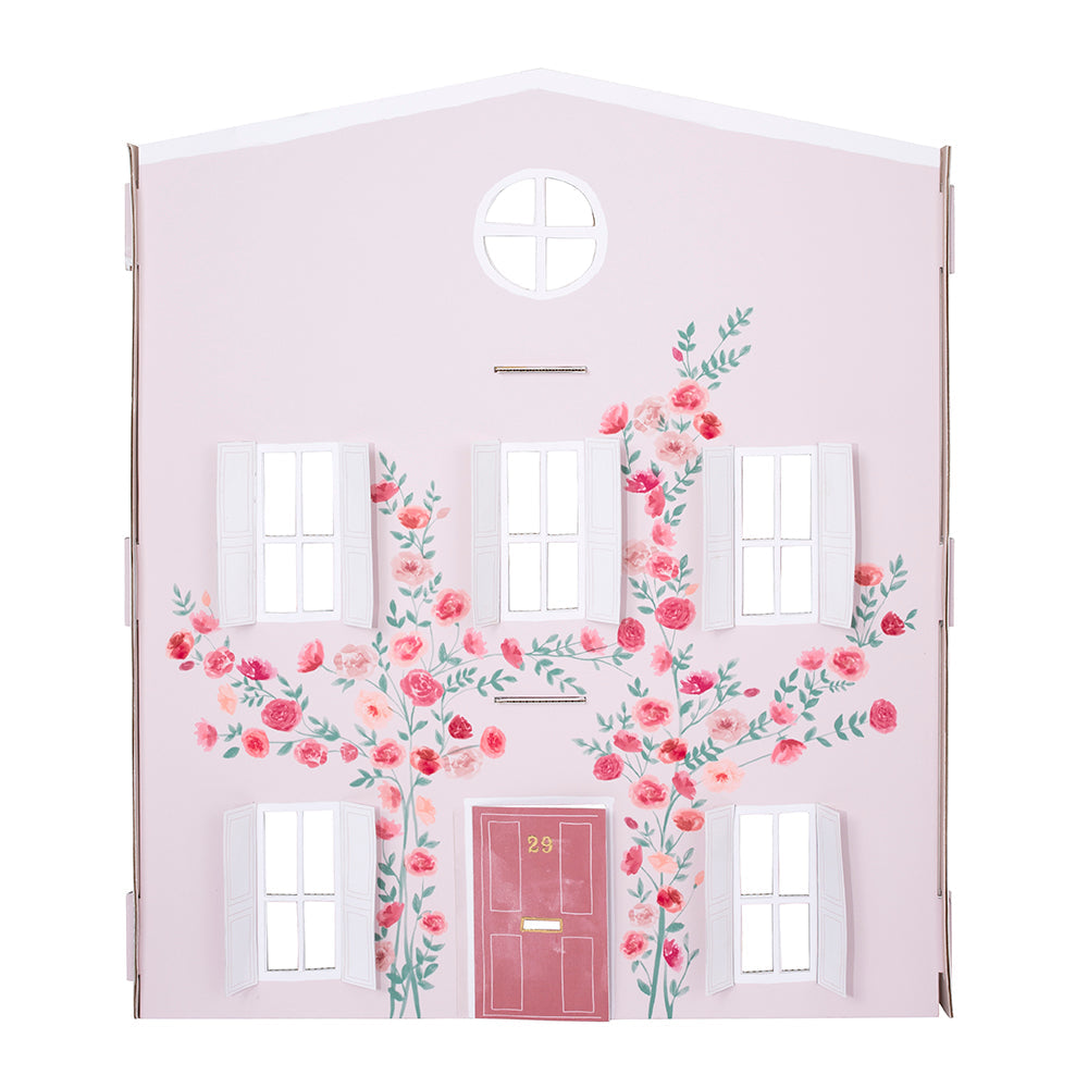 Mini casa de muñecas de cartón Meri Meri
