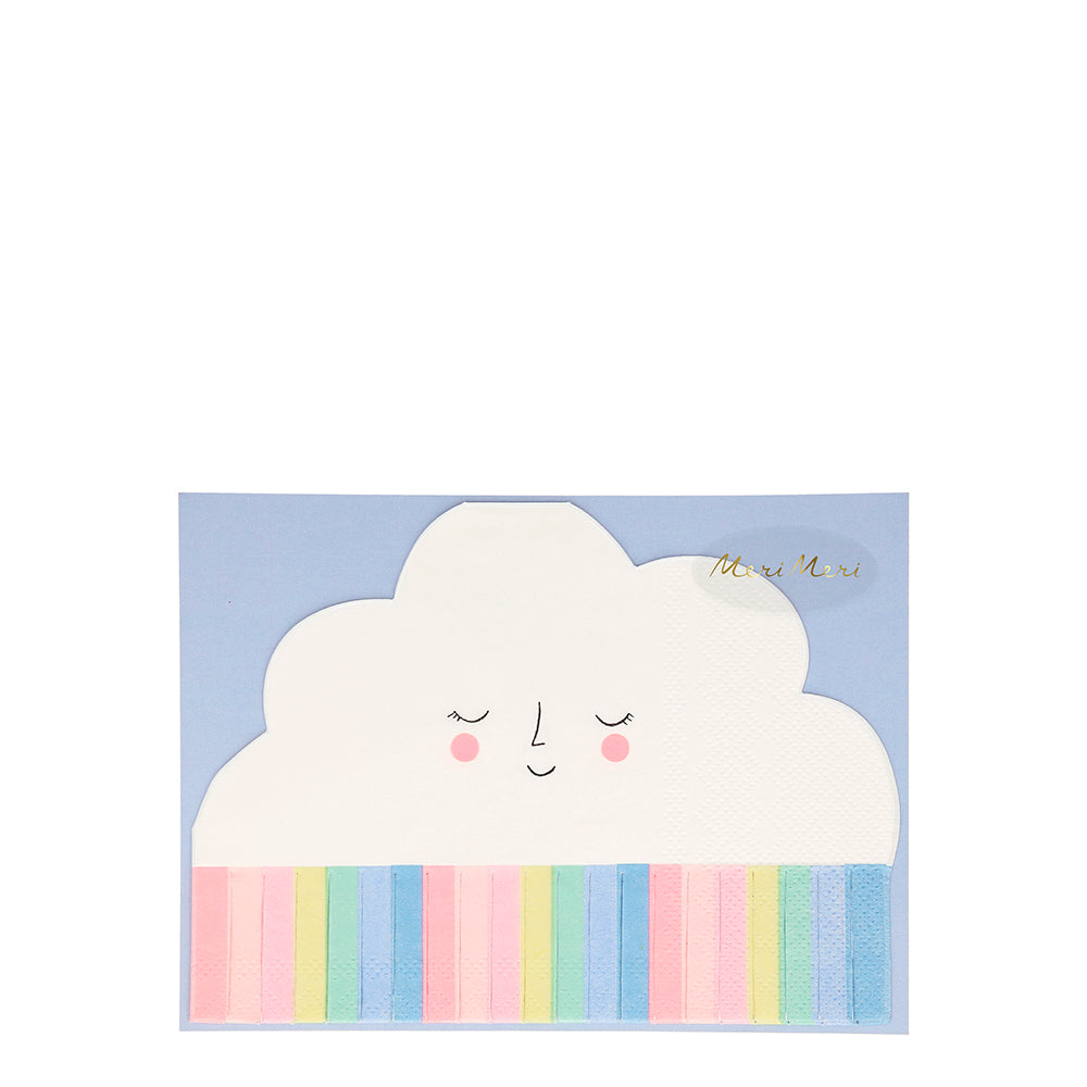 Servilletas nube pastel con tiritas Meri Meri
