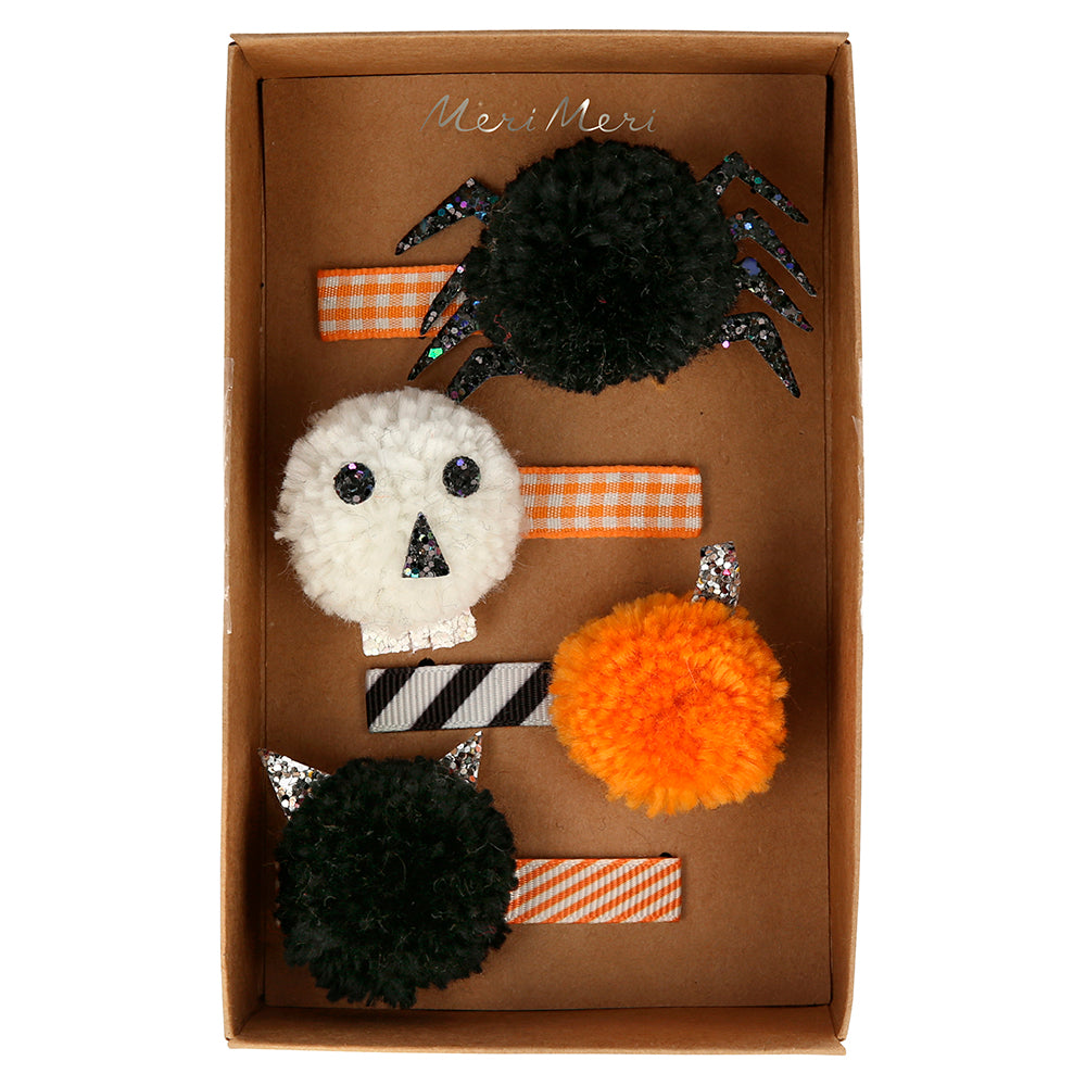 Pinches - figuras de Halloween con pompones Meri Meri
