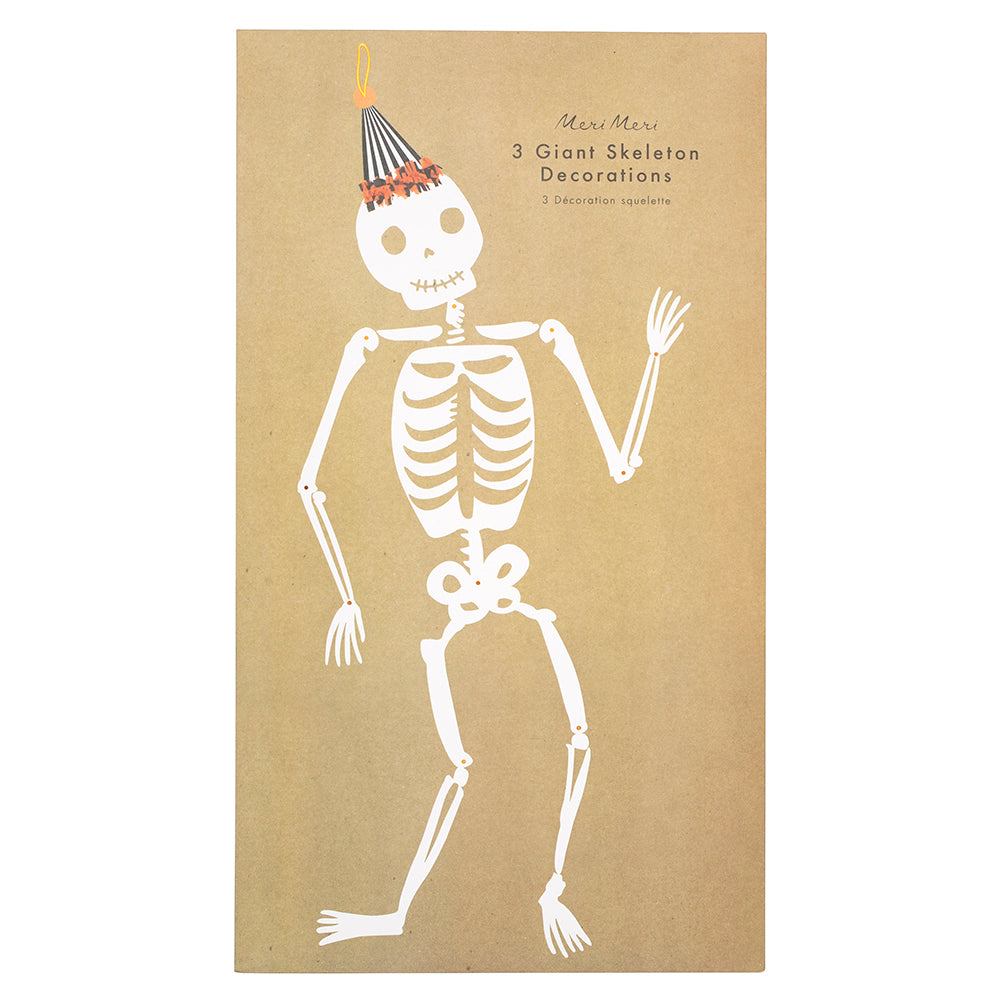 Esqueletos para colgar Halloween vintage Meri Meri