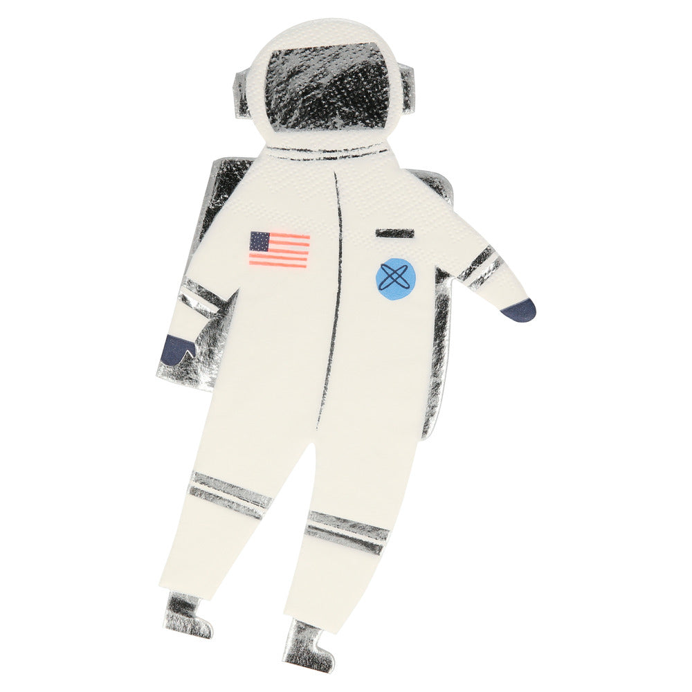 Servilletas con forma de Astronauta Meri Meri