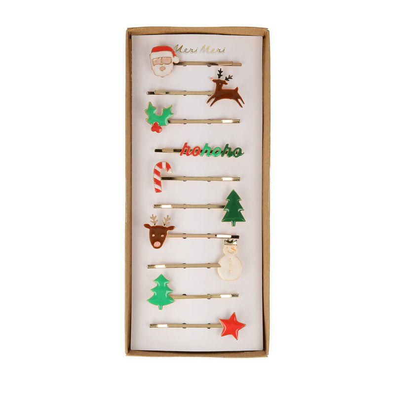 Pinches íconos de Navidad esmaltados Meri Meri