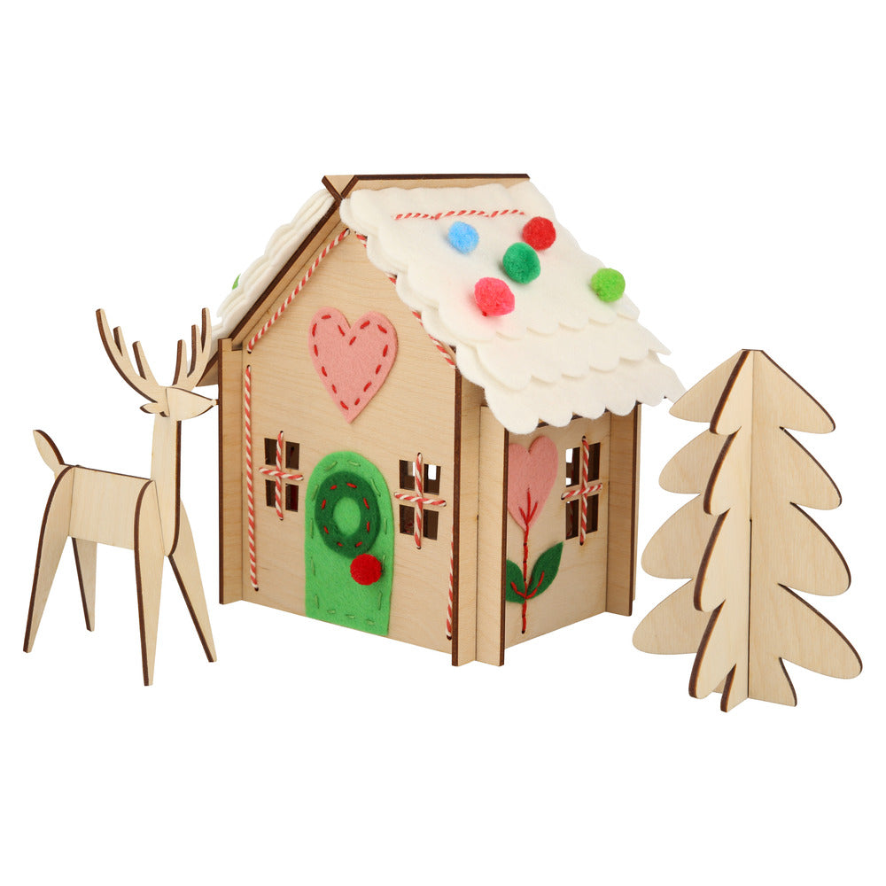 Casita para bordar Meri Meri