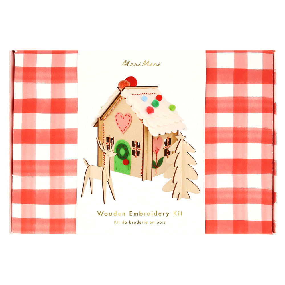 Casita para bordar Meri Meri