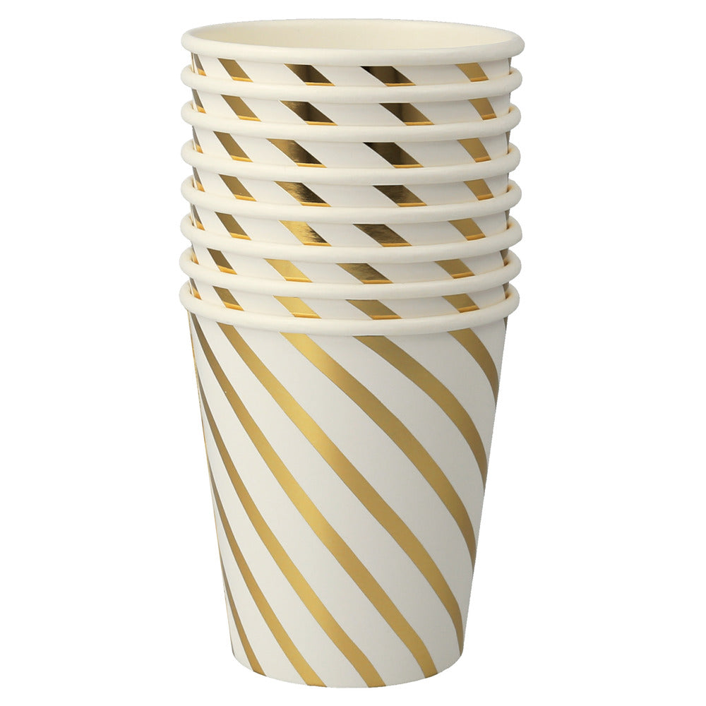 Vasos estrellas y rayas Meri Meri