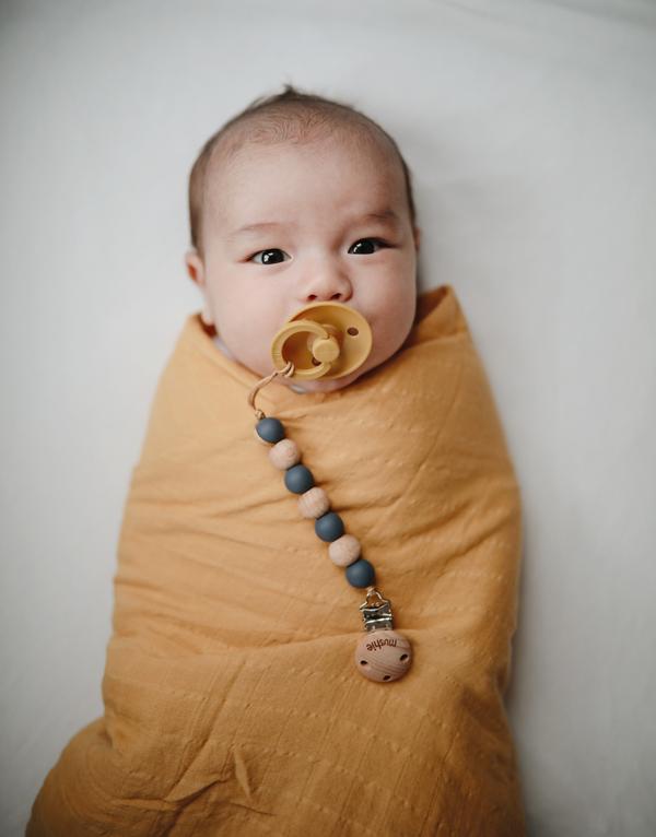 Swaddle Mushie Fall Yellow