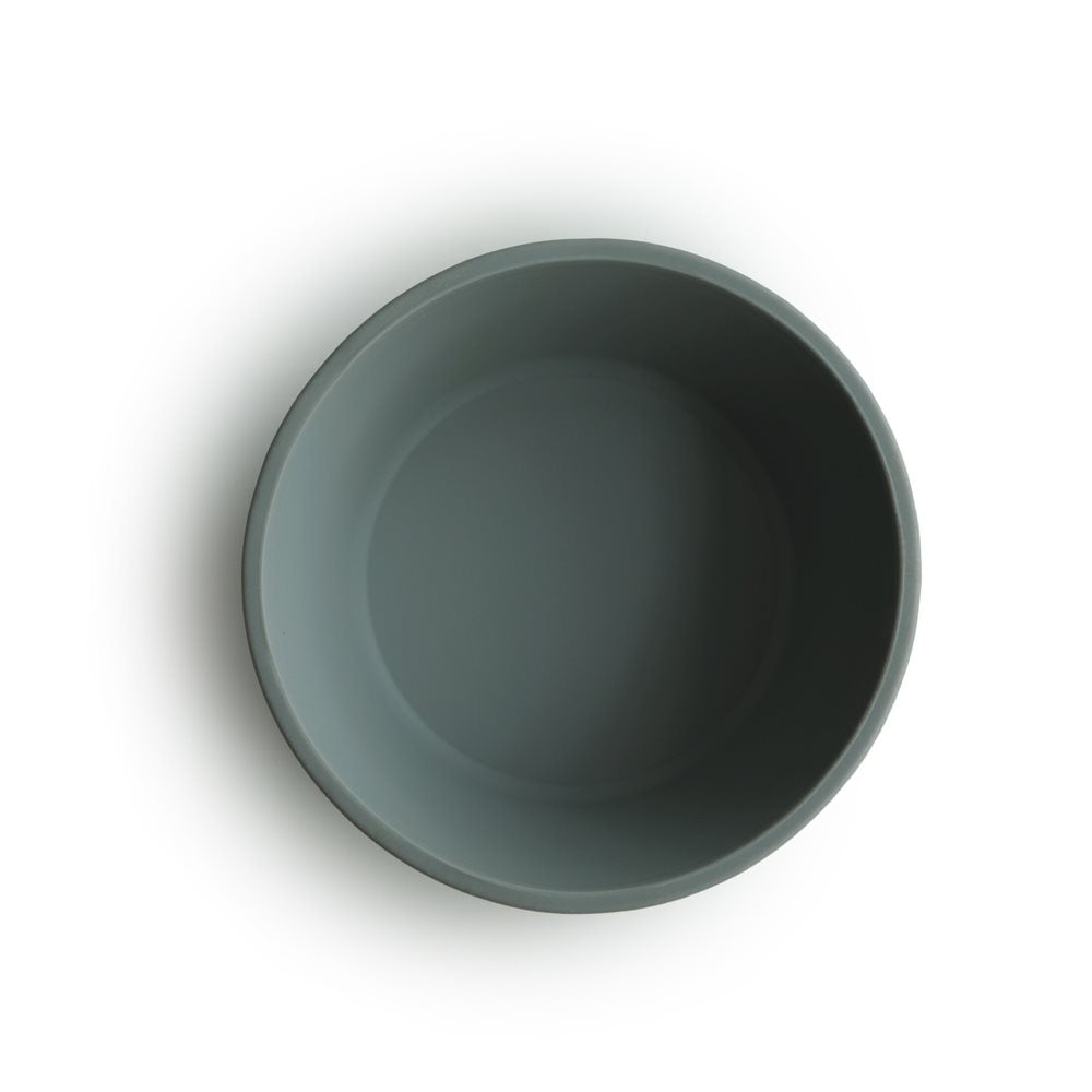 Bowl Redondo Silicona con Succión Mushie Dried Thyme